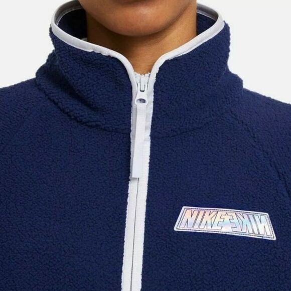 Nike Sportswear Swoosh Sherpa Jacket - Picture 3 of 5